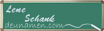 Lene Schank Visitenkarte